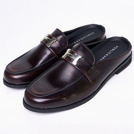 [GIRLS GOOB] Men's Dress Shoes Mules, Loafers Casual Dress Sandals, Synthetic Leather - Made in KOREA